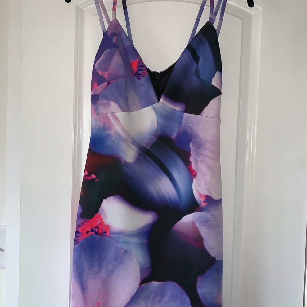 Floral Spaghetti Strap Dress